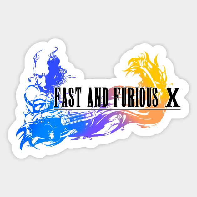 Fast and furious X Sticker by LEANDROID 